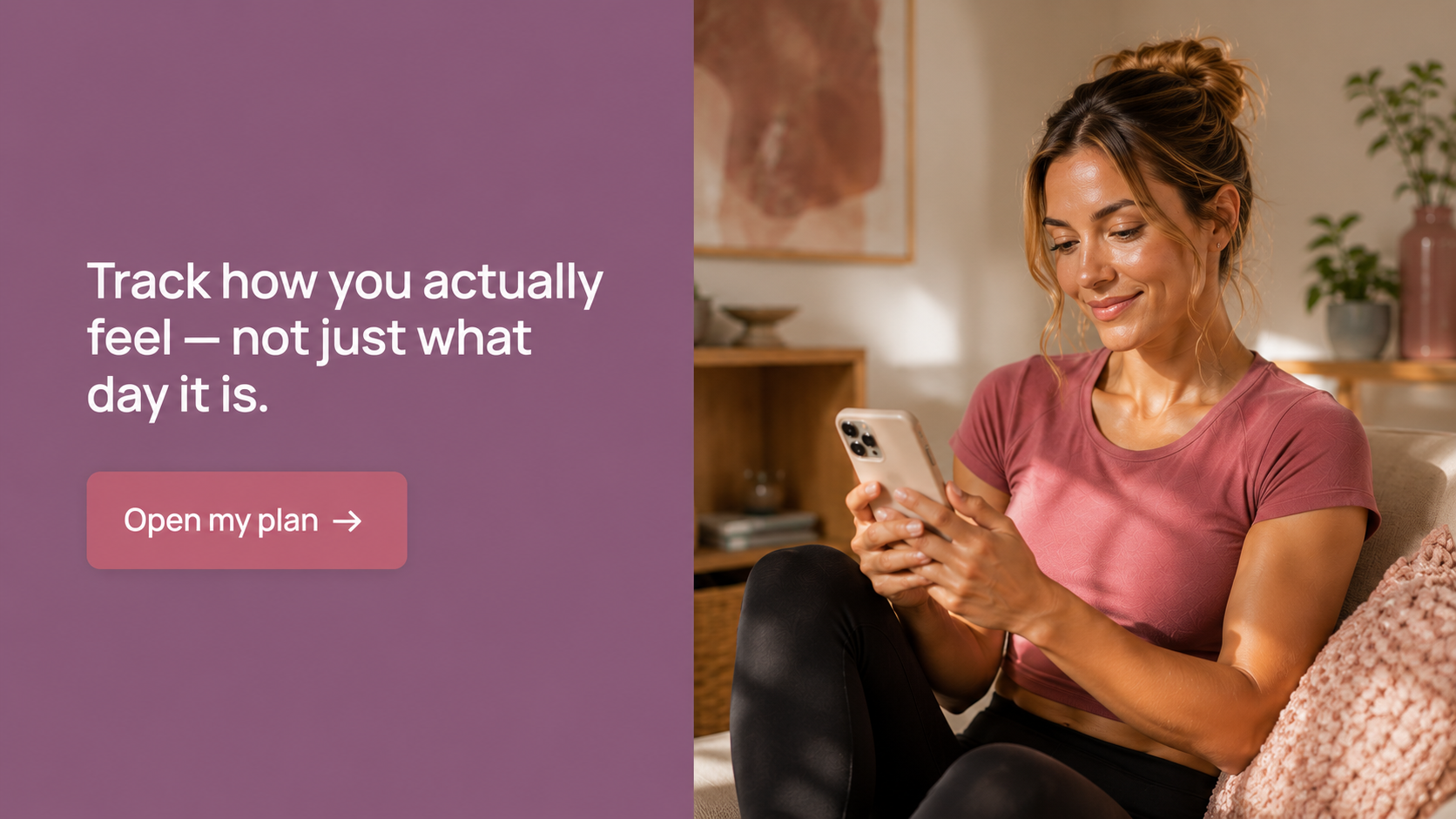 Want a plan that already knows your phase? Get Her Fitness AI.